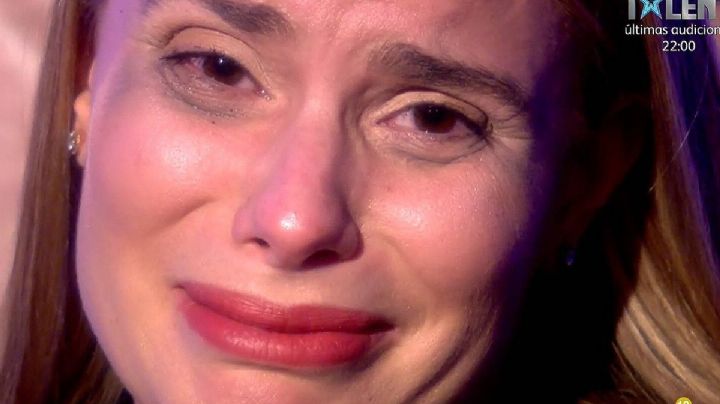 Bañada en lágrimas, María Lapiedra desvela en "Sálvame" su oscura realidad