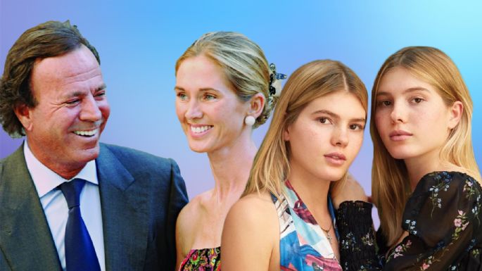 Las hijas Julio Iglesias y Miranda Rijnsburger, desvelan quiénes son sus "personas favoritas"