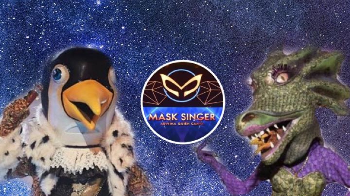 Estos eran los dos personajes que se escondían detrás de Pingüino y Dragona en "Mask Singer"