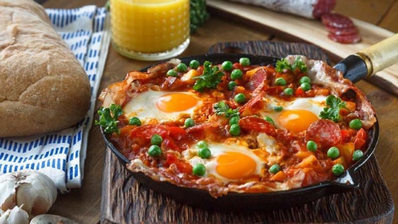 Huevos a la flamenca, el clásico que abre el apetito con solo nombrarlo