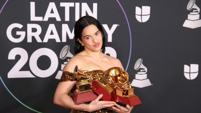 Rosalía arrasó en los Latin Grammy y le dedicó el premio al amor de su vida