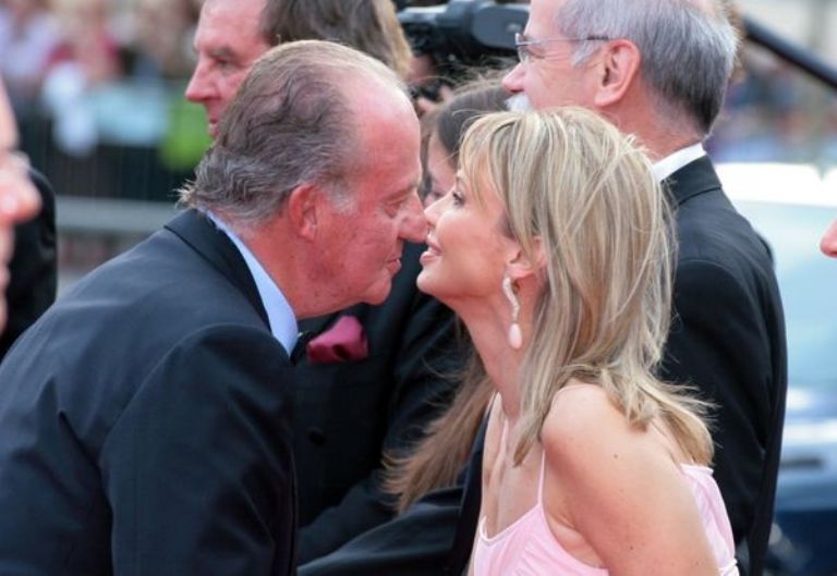 El rey Juan Carlos y Corinna Larsen