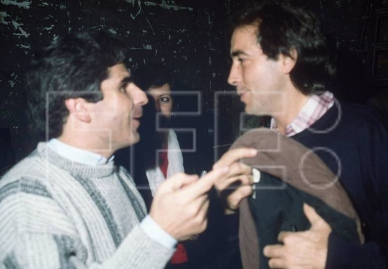 Pedro Ruiz y Joan Manuel Serrat
