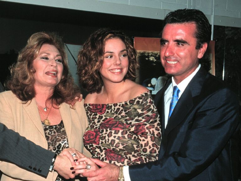 Rocío Jurado, Rocío Carrasco y José Ortega Cano