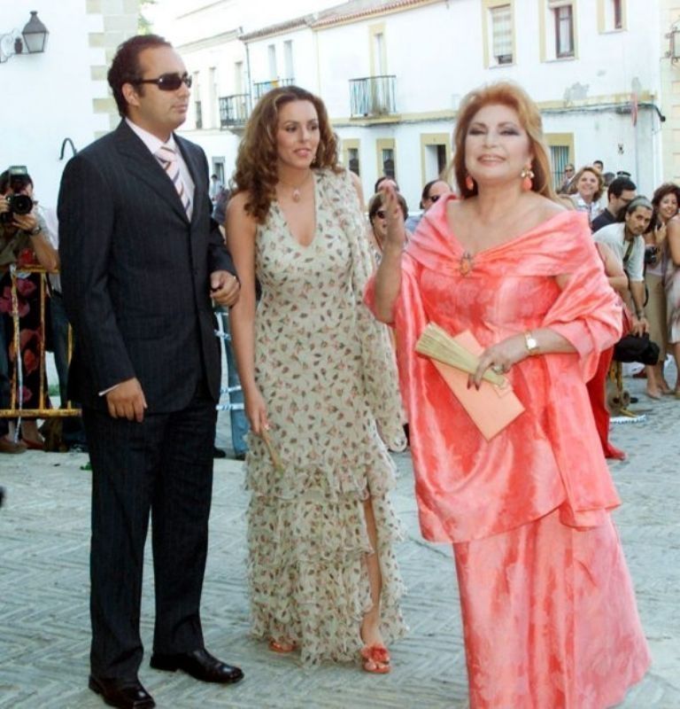 Fidel Albiac, Rocío Carrasco y Rocío Jurado