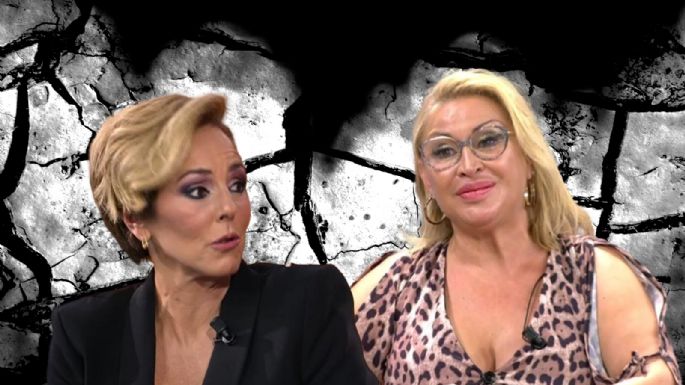 Raquel Mosquera imita a Rosa Benito en su defensa contra Rocío Carrasco