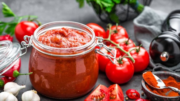 Con la receta de conserva de tomate tendrás salsa todo el año