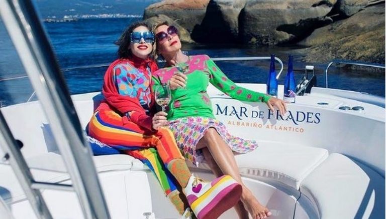 Cósima Ramírez y Ágatha Ruiz de la Prada
