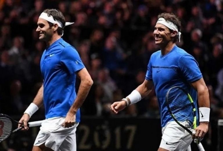 Roger Federer y Rafa Nadal