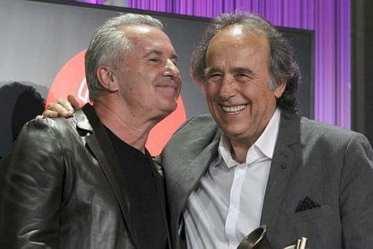 Víctor Manuel y Joan Manuel Serrat