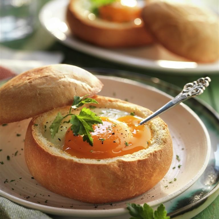 Huevos en pan