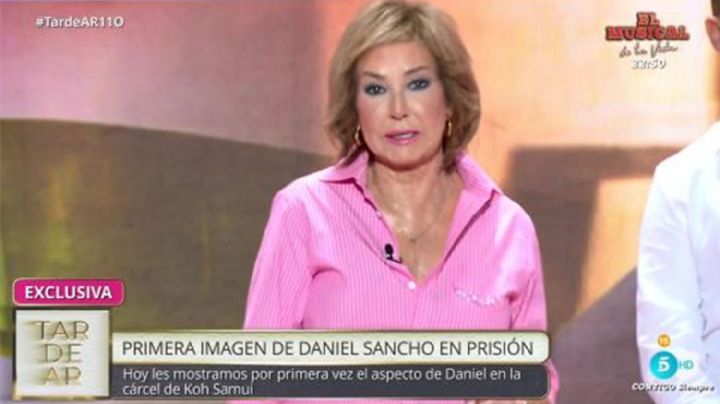 Ana Rosa Quintana presenta la primera imagen de Daniel Sancho en la prisión de Tailandia