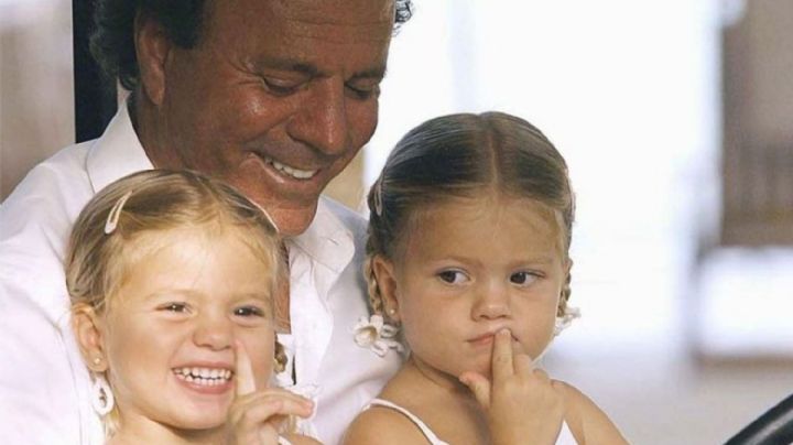 Las gemelas de Julio Iglesias y Miranda Rijnsburger deslumbran con su belleza
