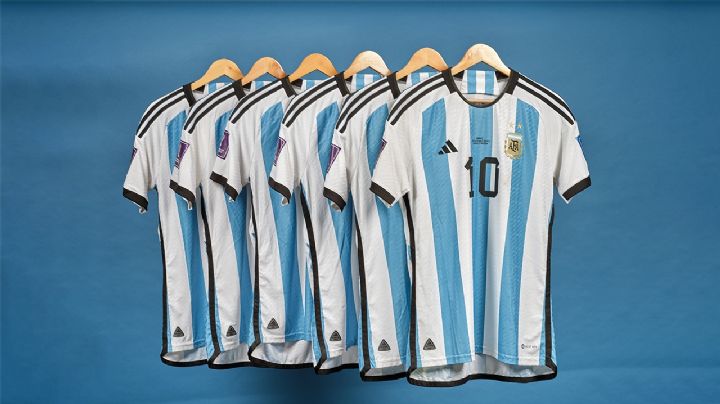La impresionante suma que alcanzaron las camisetas de Lionel Messi utilizadas en el Mundial de Qatar