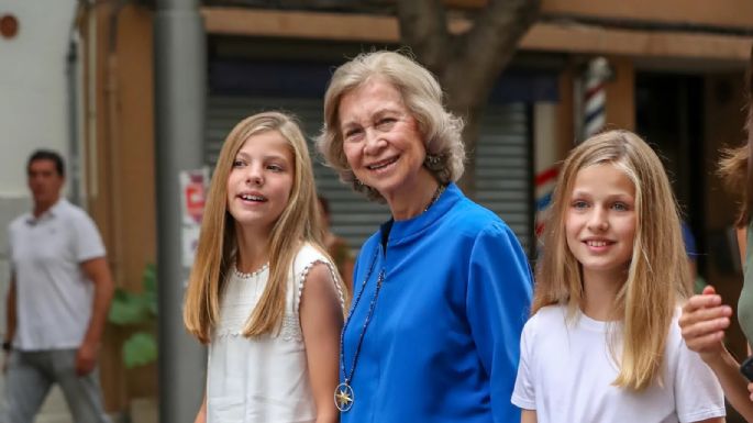 La Reina Sofía gana terreno en el corazón de una de sus nietas