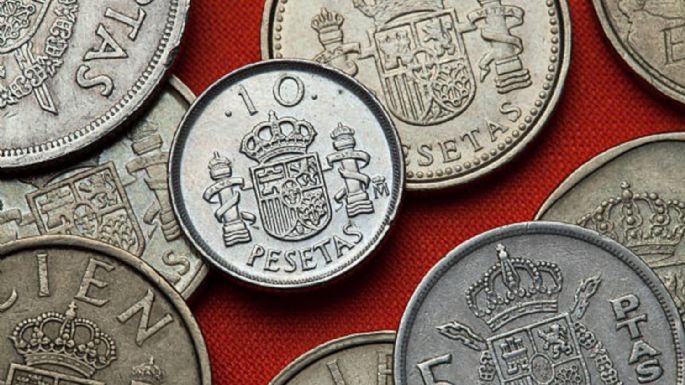 Las monedas de pesetas y duros que tienes tiradas valen miles de euros