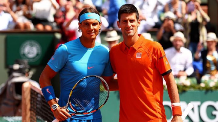 Como en los viejos tiempos, Novak Djokovic vuelve a imitar a Rafael Nadal