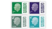 Todo una joya de la filatelia, los primeros sellos postales con la imagen del Rey Carlos
