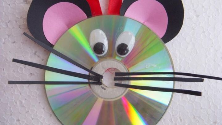 Aprende cómo tus viejos CDs pueden convertirse en arte para tus paredes